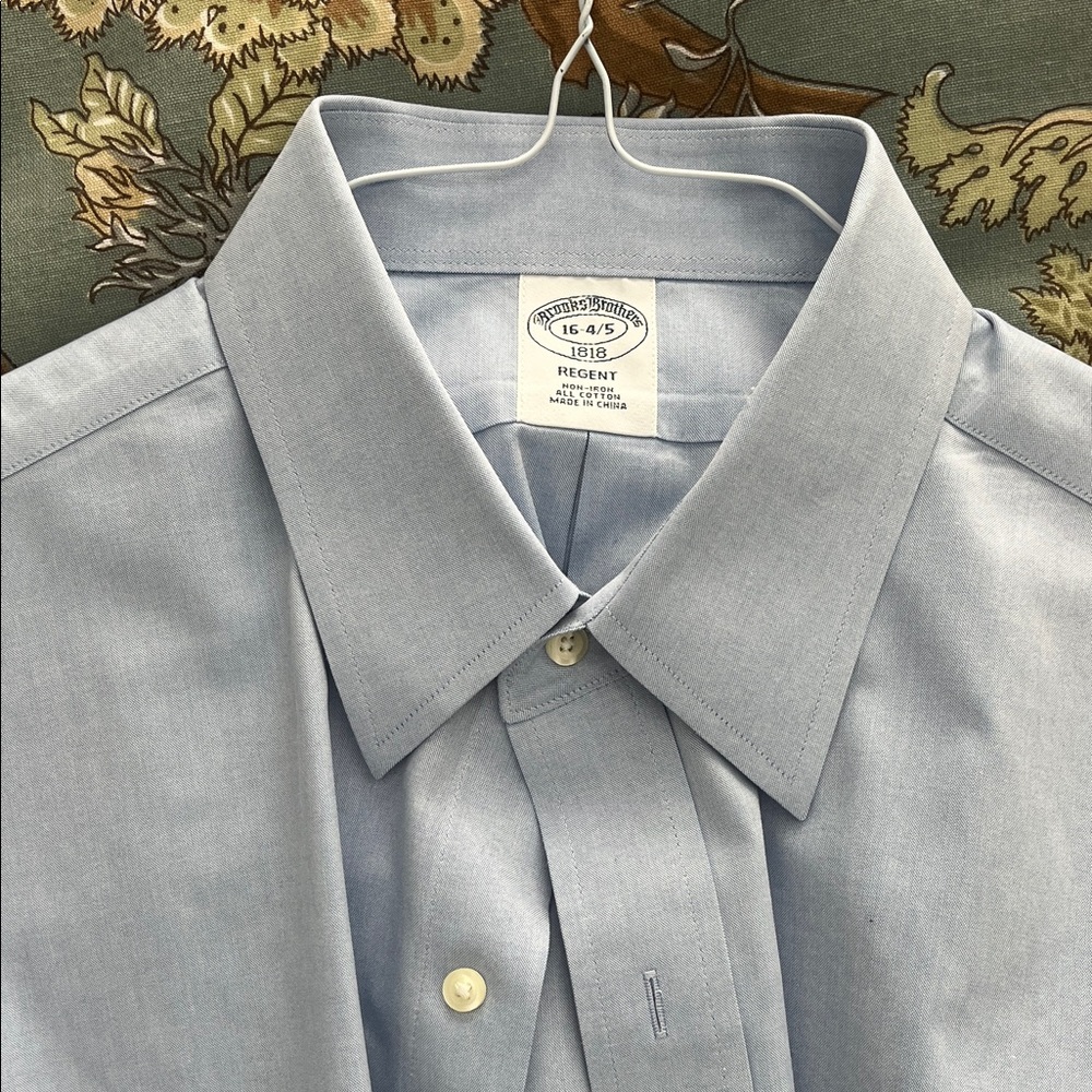 Brooks Brothers Classic Blue Dress Shirt